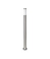 Pullertlampe E27 - rustfrit stål hus (110 cm), satin nikkel, IP44