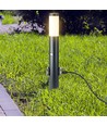 Pullertlampe - Rustfrit Stål Hus (60 cm) IP44 Grå