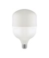 50W LED T140 pære - 5400lm, E27 med E40 adapter, 105 lm/W, 160 grader, hvid plast