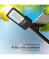 LED Solcellegadelys Hybrid Serie - 4000K