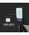 LED solcelle gadelampe - Hybrid serie, 6500K