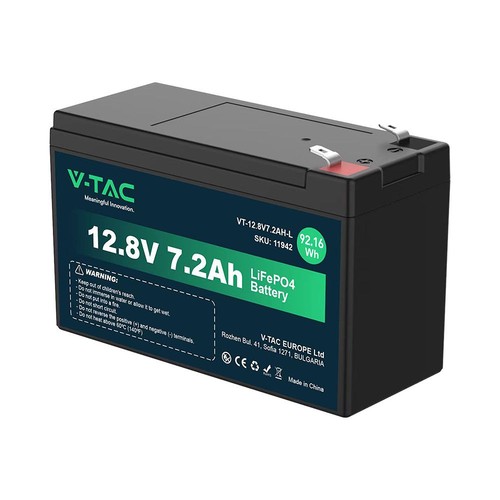 7.2Ah-L Lithium Batteri - 12.8V, 7.2 Ah