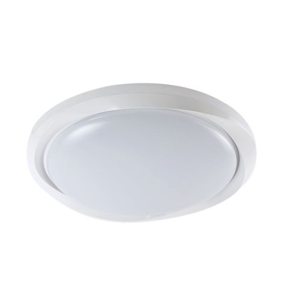 60W LED loftslampe med fjernbetjening - Ø49,2cm, dæmpbar, 3-i-1 CCT, 100lm/W, natlys funktion