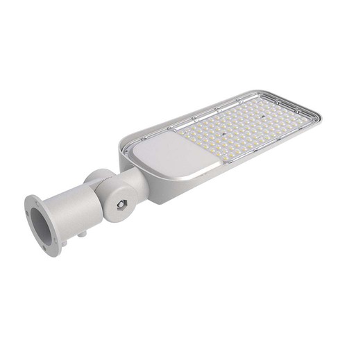 100W LED Gadelyst Samsung Chip, Fotocellesensor, 4000K
