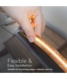 5m 21W/m LED strip, RA90 - 24V, 700 LED pr. meter, 3000K, IP20, SMD 2110