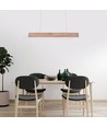 24W Hængelampe - LED, 3000K, Maling Træ, HUS
