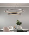 LED Designer Hængende Lampe - 3000K, Champagne Grå, Hus