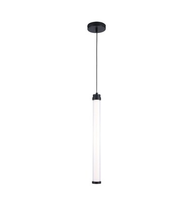 LED designer hængelampe - 3000K, sort+hvid, hus