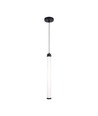 LED designer hængelampe - 3000K, sort+hvid, hus