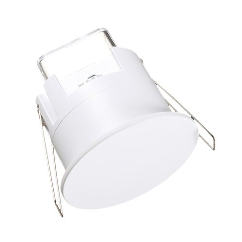 Tilstedeværelsessensor - 3m radius, IP54, Hvid Hus