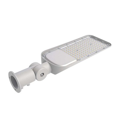100W LED Gadenlygte - Samsung Chip, Adaptor, 6500K