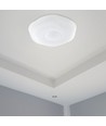 40W LED Designer Dome loftslampe - 4000lm, 3-i-1 CCT, dæmpbar, inkl. fjernbetjening, blomstermønster