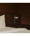 8W Væglampe - LED, USB-funktion, 3000K, akryl, sort
