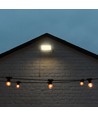 V-Tac 30W RGB+kold hvid projektør - Sort hus, fjernbetjening, IP65