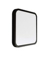 48W LED loftslampe, 42x42cm - 4000K, IP44, sort kant, kvadratisk, 5160lm