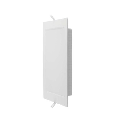 3W 9x9cm kvadratisk LED indbygningspanel - 110lm/W, 3000K, Hul: Ø7,5-8 cm, Mål: 9x9 cm, Samsung LED chip