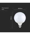 E27 18W LED globepære G120 - 110lm/W, Samsung LED chip, 6500K, kold hvid