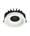 24W Blændfri RA90 CCT Downlight Ø135mm - 3 lyskulører, hvid front, Hul: Ø115mm, Honeycomb