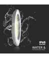 100W LED high bay, CCT - 3 lyskulører, IP65, Ø23,5cm