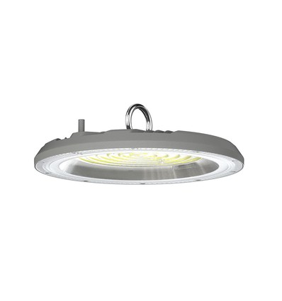 150W LED high bay, CCT - 82lm/W, Ø27,7cm, 3 lyskulører, IP20 indendørs