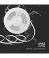 10m 10,5W/m LED strip - IP65, 120 LED pr. meter, 1100lm/m, Plug & Play