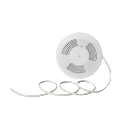 121 LED STRIBE 10.5W/m - Lys, 6500K, 10m/rulle, 220V, IP65