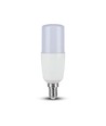 E14 7,5W LED pære - T37, Samsung LED chip, varm hvid