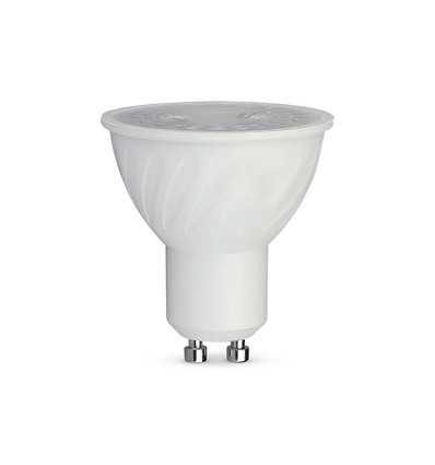 GU10 6W LED pære - Samsung LED chip, 445lm, 110°, 4000K, erstatter 60W