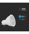 GU10 6W LED pære - Samsung LED chip, 445lm, 110°, 4000K, erstatter 60W