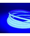 5m 11,5W/m Blå Neon COB strip - 230V, IP67, 288 LED, Kan klippes for hver 10cm
