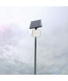 VT LED Solar Projektør 180W - 6400K, 16000 mAh Batteri, 3m Kabel, Smart IR Fjernbetjening, Hurtig Opladning, Hvid