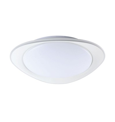 40W LED designer loftslampe med fjernbetjening - 4000lm, dæmpbar, CCT, phantom cover, Ø50cm