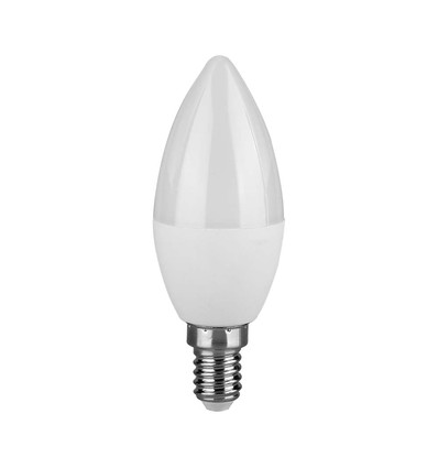 E14 6,5W LED kertepære - C37, plast