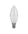 E14 6,5W LED kertepære - 600lm, plast, 3000K