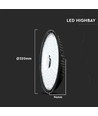 V-Tac 200W LED high bay - Samsung LED chip, IP65, 5 års garanti