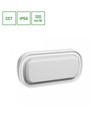 15W PASTILO oval LED væglampe CCT - 120lm/W, IP54, IK10, hvid, 5 års garanti