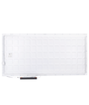 Outlet: 120x60 bagbelyst LED panel, CCT - 3 lyskulører, 46W, 180lm/w, hvid kant