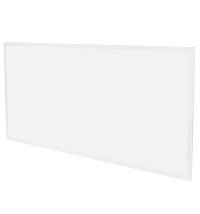 Outlet: 120x60 bagbelyst LED panel, CCT - 3 lyskulører, 46W, 180lm/w, hvid kant
