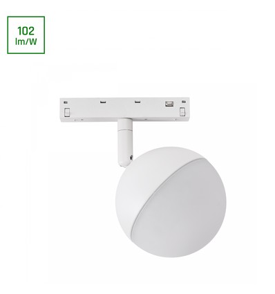 System Shift Basic - Globekugle Lampe 90mm, 10W, 2700K, Hvid