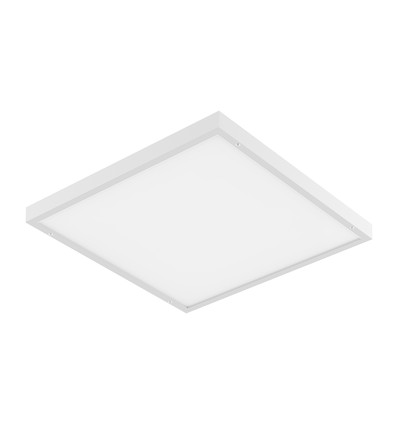 36W LED Panel - 2i1 Bagbelyst, 595x595mm, 4000K, 120lm/W