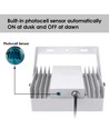 Infrarød projektør til overvågning / kamera - 850nm, IR natbelysning, LED projektør, 20W, IP65, 230V