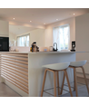 LEDlife indbygningsspot Inno88 - GU10, børstet alu, IP44, godkendt i isolering