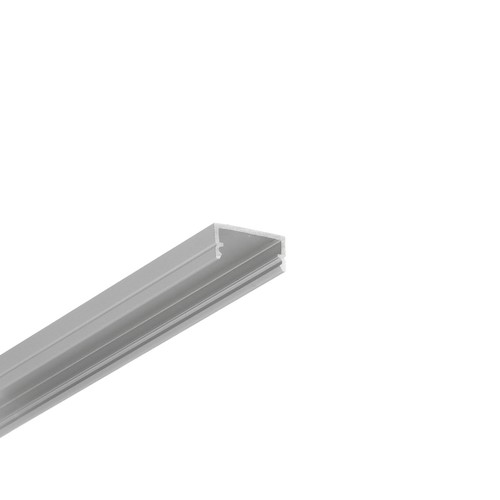 2m aluprofil BEGTON12 J/S - Anodiseret, påbygning, LED skinne
