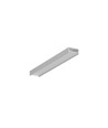 2m aluprofil BEGTON12 J/S - Ubehandlet aluminium, påbygning, LED skinne