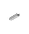 2m aluprofil HOOD14 F/U1 - Anodiseret, påbygning, LED skinne