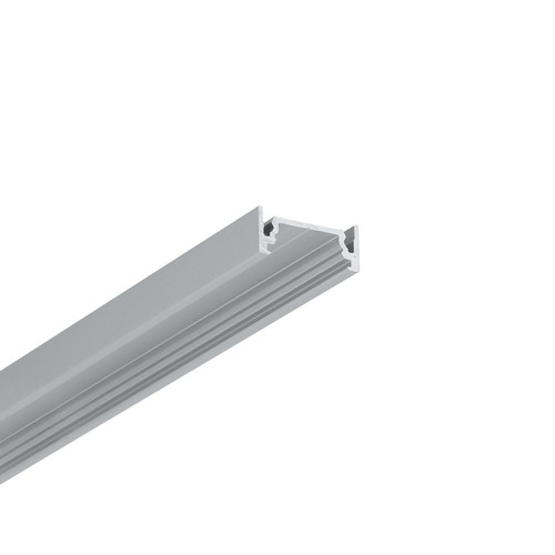 2m aluprofil SURFACE10.V2 BC/U - Anodiseret, påbygning, LED skinne