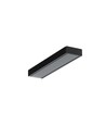 2m aluprofil SURFACE14.V2 EE7F/Y - Sort anodiseret, påbygning, LED skinne