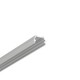 1m aluprofil UNI12 BCD/U - Anodiseret, påbygning, LED skinne