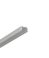 2m aluprofil UNI12 BCD/U - Anodiseret, påbygning, LED skinne