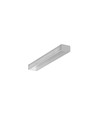 2m aluprofil UNI14 BC3/Y - Ubehandlet aluminium, påbygning, LED skinne